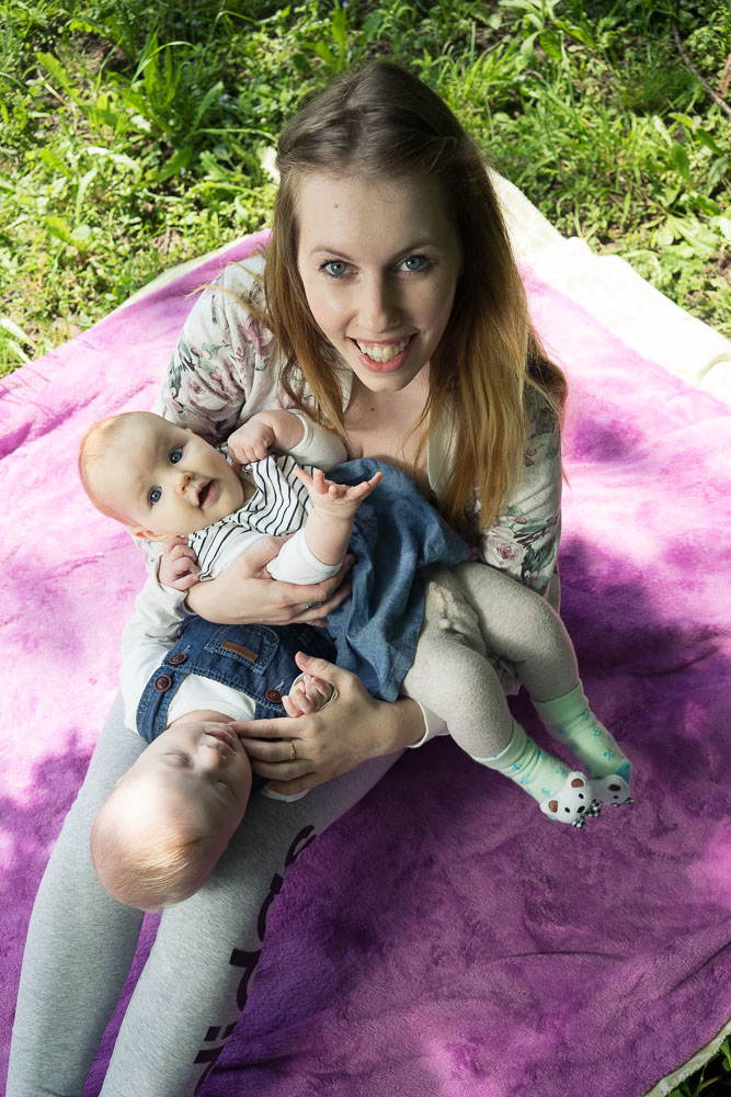 Že pred rojstvom dvojčkov je načrtovala, da bi bila osrednja nit njenega bloga. (Foto: Marko Praprotnik). | Foto: 