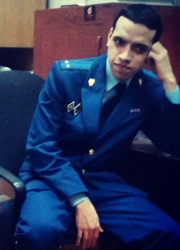 Dmitrii leta 2014 v tožilski uniformi | Foto: osebni arhiv