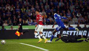 Man United z Ronaldom zmagal pri Leicester Cityju, rapsodija Haalanda