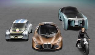 BMW futuristična flota prihodnosti in motor, ki ne pade #video