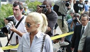 Lindsay Lohan znova na prostosti