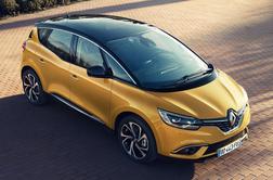 Renault scenic – družinsko usmerjeni crossover z 20-palčnimi kolesi in 572 litri prtljažnika