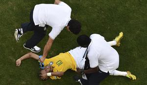 Neymar odšepal in prestrašil Brazilijo