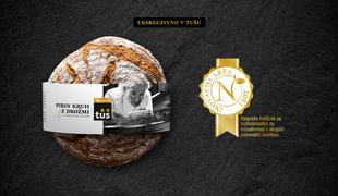 Pirin kruh z drožmi Ana Roš & Tuš najbolj inovativen izdelek leta 2021