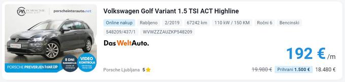 vw-golf-variant_rabljen_1.5 | Foto: Porsche Inter Auto