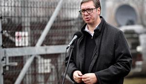 Vučić napovedal umik 3.500 vojakov: "Srbija ne želi vojne"