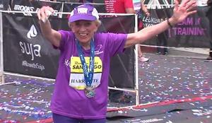 Pri 92 letih pretekla maraton (video)