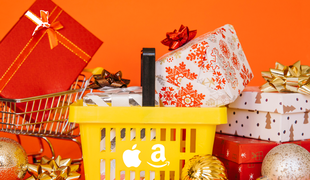 Sezona božičnih nakupov je obdobje, ki se ga trgovci z delnicama Amazona in Appla najbolj veselijo!