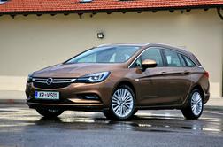 Opel astra se vztrajno prebija proti samemu vrhu slovenskega trga