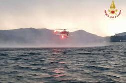V nesreči jadrnice na jezeru Maggiore štirje mrtvi #video #foto