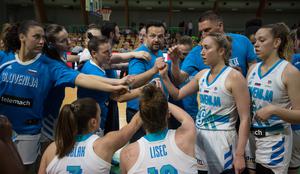 Slovenske košarkarice v Laškem izgubile proti Hrvaški