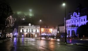 Takšna je bila silvestrska noč v središču Ljubljane #foto #video