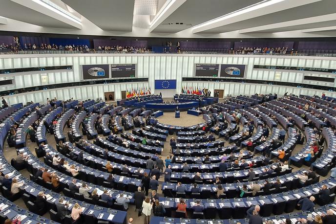 Evropski parlament Strasbourg | Slovenski volivci bomo letos izvolili devet poslancev Evropskega parlamenta, enega več kot leta 2019. Enega poslanca več smo dobili, ker se je število sedežev v Evropskem parlamentu s 705 povečalo na 720.  | Foto K. M.