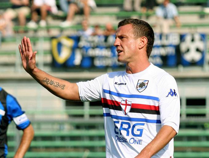 Pred 17 leti se je Francesco Flachi po porazu Sampdorie proti milanskemu Interju znašel na naslovnicah. Žal zaradi povsem nešportnih razlogov. | Foto: Guliverimage