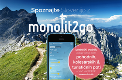 Monolit2go – aplikacija za načrtovanje izletov po Sloveniji