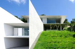 Karakterna hiša, sestavljena iz šestih betonskih plošč