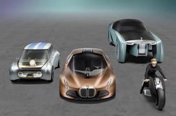 BMW futuristična flota prihodnosti in motor, ki ne pade #video