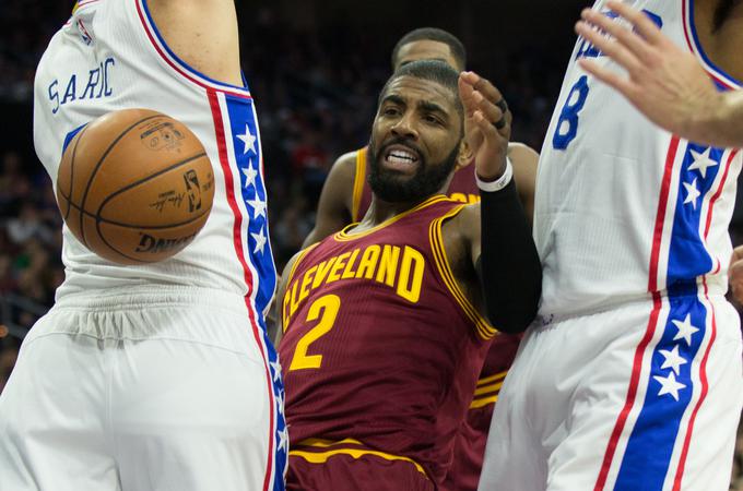 Kyrie Irving naj bi zapustil Cleveland. | Foto: Reuters