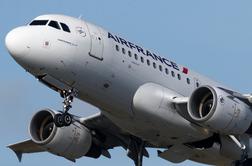 Air France začasno ukinja številne lete, tudi v Slovenijo