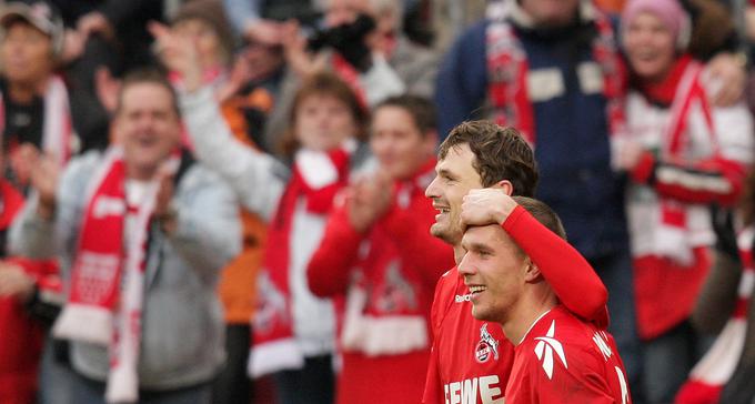 Milivoje Novaković in Lukas Podolski sta predstavlja udarno moč napada Kölna. Pozneje sta se oba preselila na Japonsko. | Foto: Guliverimage