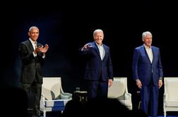 Obama in Clinton zbirala sredstva za Joeja Bidna #video