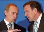 Vladimir Putin in Gerhard Schröder