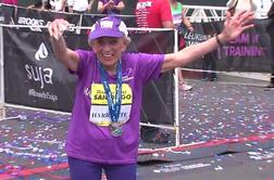 Pri 92 letih pretekla maraton (video)