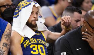 Lakersi v končnico, konec sezone za Curryjev Golden State