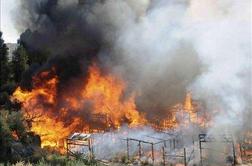 V Grčiji divjajo požari, na pomoč tudi letala drugih držav