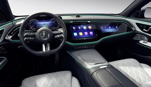 Razkritje Mercedesa ob jubileju: notranjost razreda E #foto