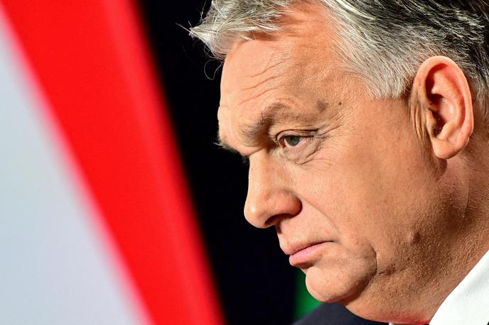 Viktor Orban | Madžarska, ki tudi po ruski invaziji na Ukrajino ohranja tesne vezi s Kremljem in trdi, da podpira članstvo Švedske v Natu, z ratifikacijo njenega vstopa zavlačuje že mesece. | Foto Reuters