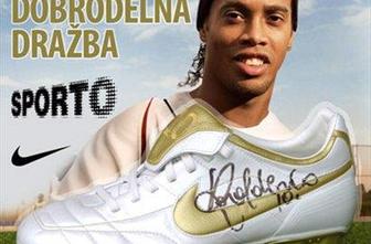 Za čevelj Nike s podpisom Ronaldinha 3200 evrov