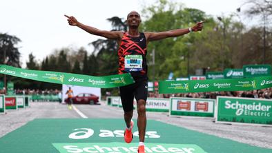 Dvojna etiopijska zmaga na pariškem maratonu