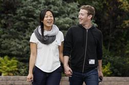 Mark Zuckerberg na Facebooku: Pričakujeva deklico