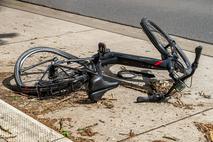 nesreča električnega kolesa