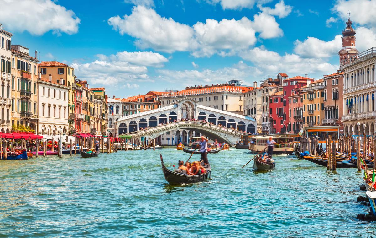 Benetke | Benetke z laguno so na Unescovem seznamu svetovne dediščine od leta 1987. | Foto Shutterstock