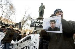 V Moskvi protest proti političnim umorom