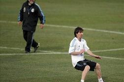 Messi je izpustil trening