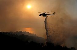 Obsežni požari in vročina še naprej pustošijo v Grčiji in Turčiji