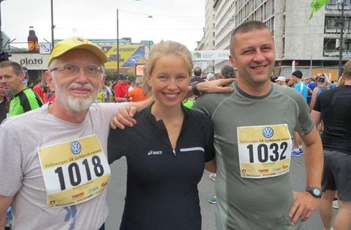 Ljubljanski maraton, prvič