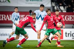 Mladi nogometaši neodločeno na tekmi z Bolgarijo