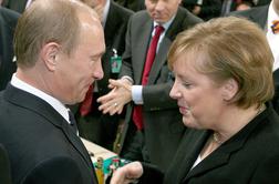 Putin razočaran nad izjavami Merklove o Ukrajini