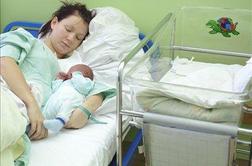 Prvi dojenček letos prijokal na svet v Ljubljani