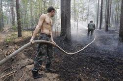 V Rusiji se še naprej borijo s požari