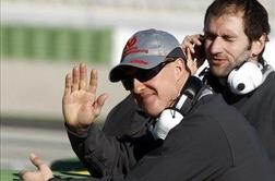 Schumacher hiter v Valencii