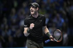 Andy Murray kraljuje na vrhu, Blaž Kavčič pridobil pet mest