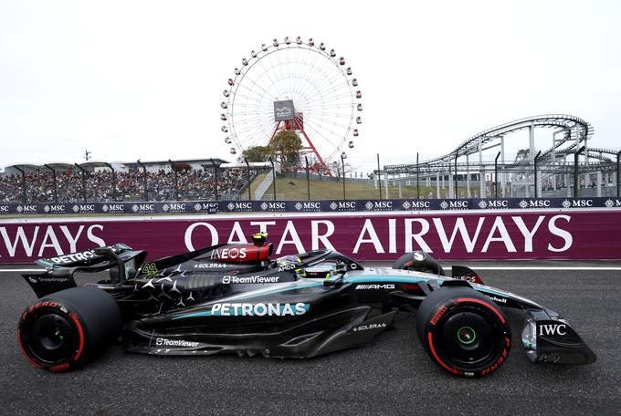 Lewisu Hamiltonu ni bilo jasno, kako je lahko zaostal pol sekunde. | Foto: Reuters