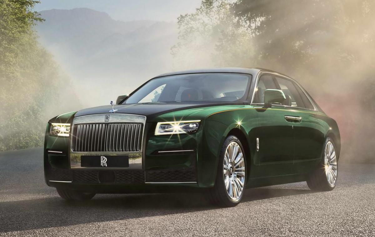 Rolls-royce ghost extended | Po 2020 so pri Rolls-Royceu leto 2021 zaključili v rekordnih številkah in prodali največ avtov v svoji 117-letni zgodovini. | Foto Rolls-Royce