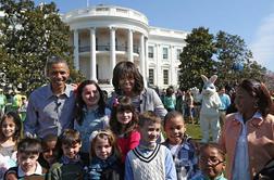 Obama organiziral velikonočno prireditev v Beli hiši