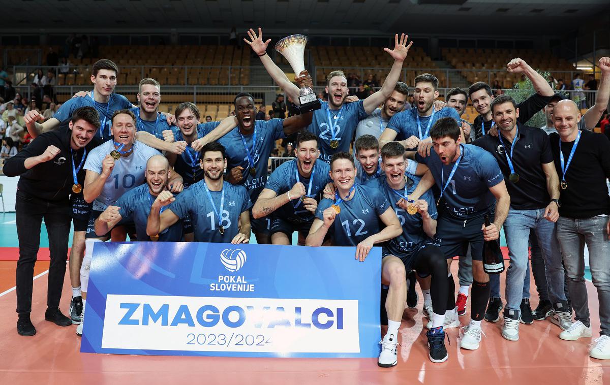 Calcit Volley Pokal | Kamničani so petič osvojili pokal Slovenije. | Foto www.alesfevzer.com